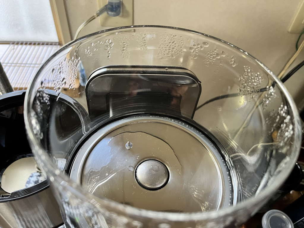 デバイスタイルコーヒーメーカーの給水タンク